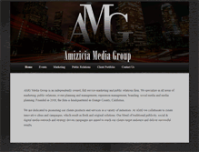 Tablet Screenshot of amgmediamarketing.com